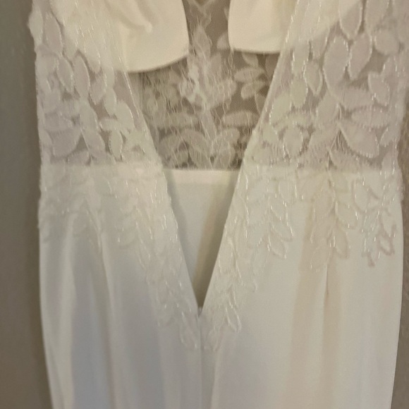 Remarkably Romantic Sheer Mesh Beaded Maxi Dress - Picture 6 of 7
